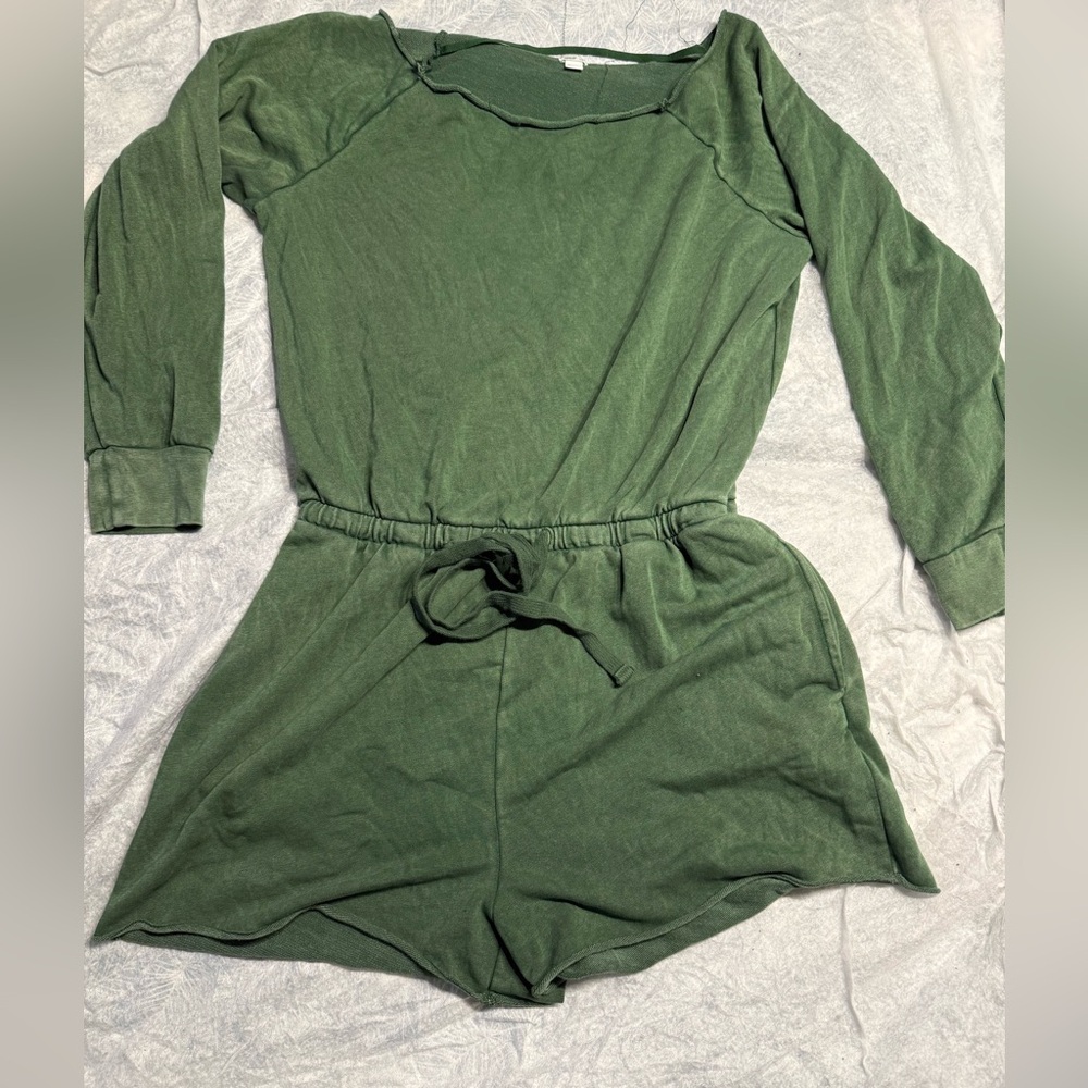 Aerie Forest Green Knit Top